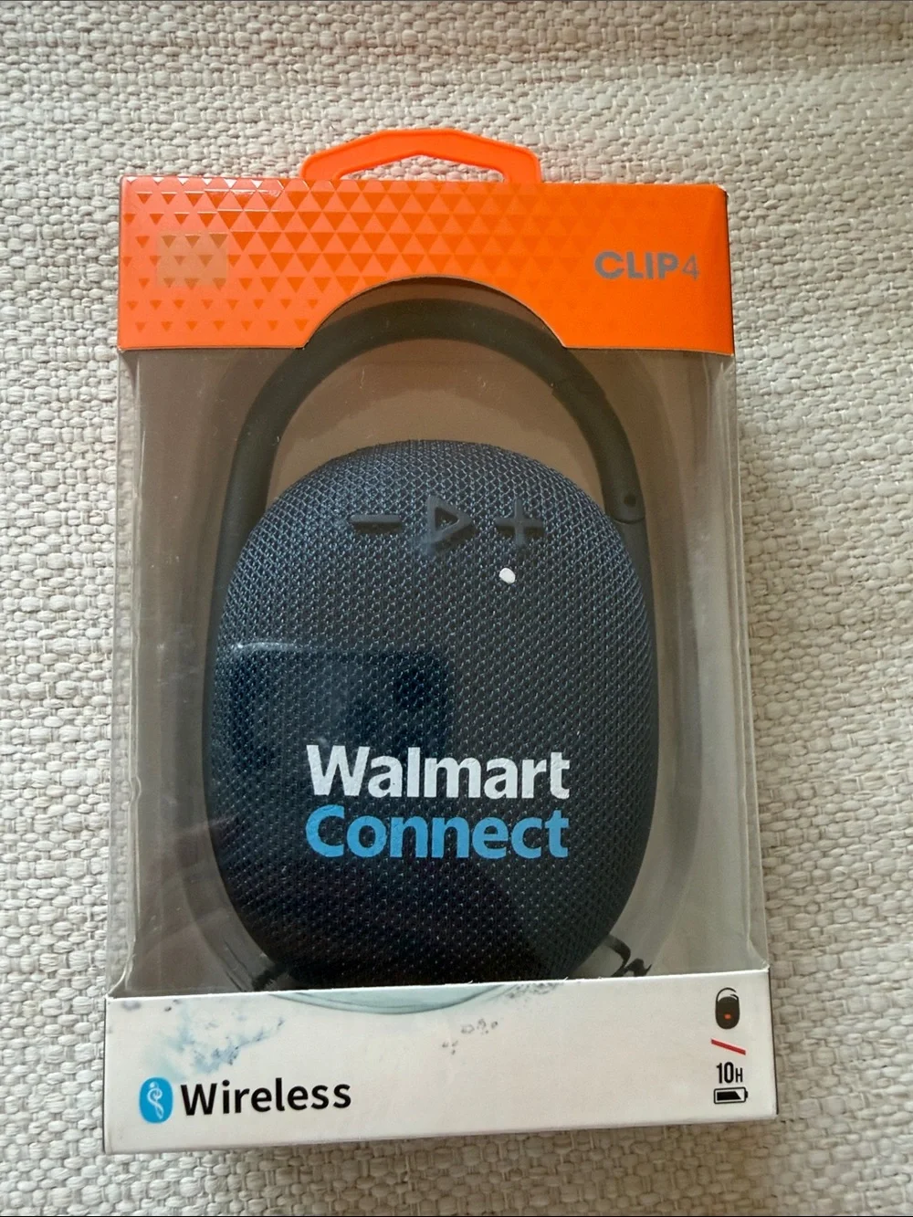 Clip4 Wireless Bluetooth Speaker - Black